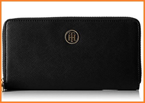 Portafoglio Tommy Hilfiger Donna Nero