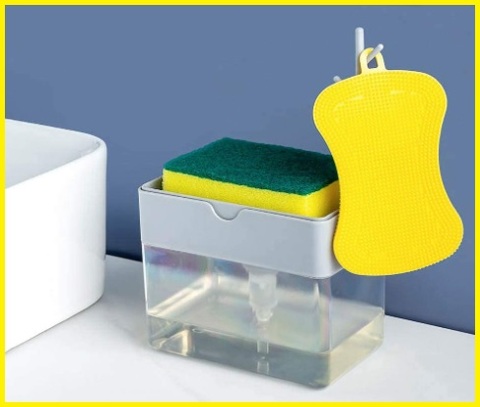 Porta sapone e spugna da cucina