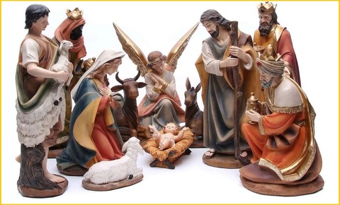 Presepe personaggi grandi