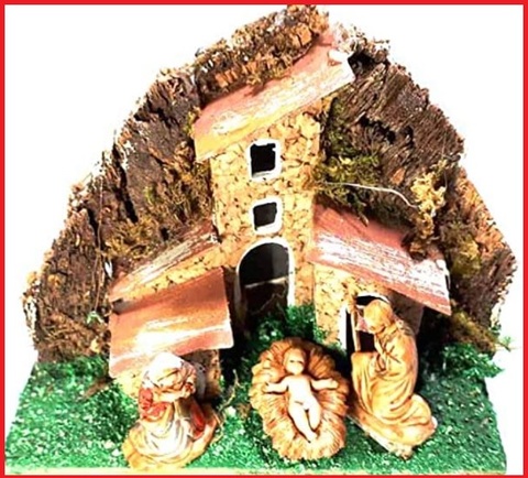 Presepe artigianale in miniatura | Grandi Sconti | presepi e statuine artistici