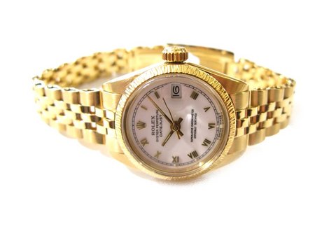 Rolex " Lady - Datejust " Ref. 6927 In Oro 18 Kt