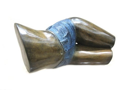 Georg viktor scultura in bronzo