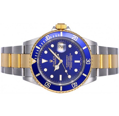 Rolex 16613 submariner date acciaio e oro