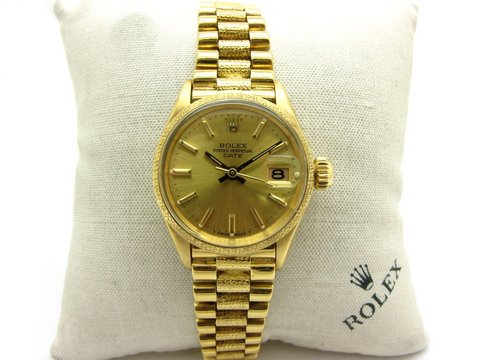 Rolex  " Date" Ref. 6701 In Oro 18 Kt