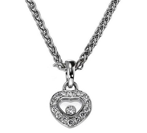 Collana chopard " happy diamonds " lugano preziosi