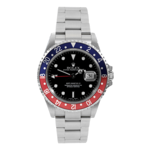 Rolex  " Gmt Master Ii " Ref. 16710 Pepsi Lugano