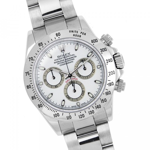 Rolex lugano " cosmograph daytona " ref. 116520 second hand