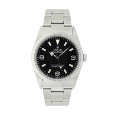 Rolex " explorer i " ref. 114270 | Grandi Sconti | Preziosi Gioielleria Orologeria specializzata nella compravendita di orologi usati e gioielli d'epoca. Paghiamo subito in contanti.