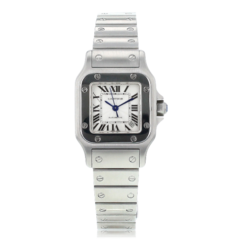 Cartier santos " automatico " ref.2423 lady lugano