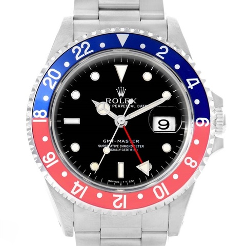 Rolex " gmt - master i " ref. 16700 pepsi