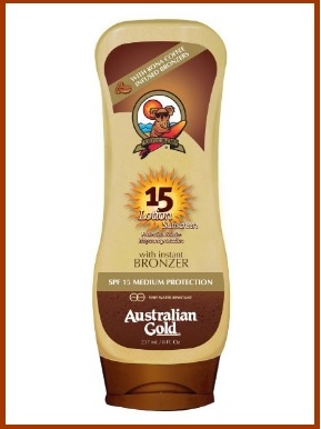 Crema solare protezione 15 australian gold