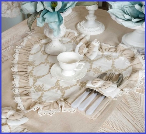 Tovagliette americane shabby | Grandi Sconti | Tovagliette personalizzate