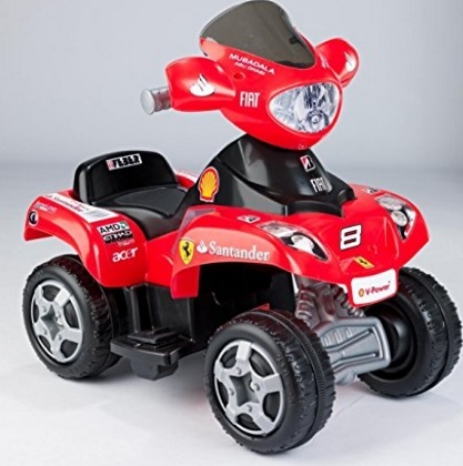 Quad Elettrico Della Ferrari Bambini