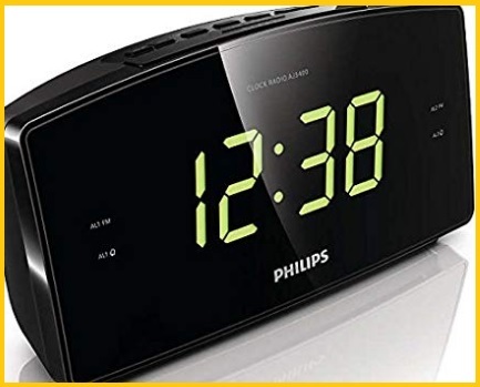 Radio sveglia digitale da comodino philips