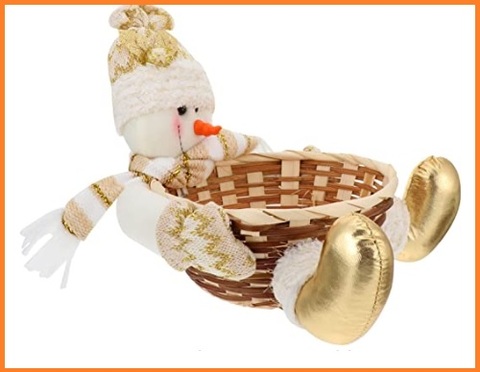Cestino Pupazzo Per Natale