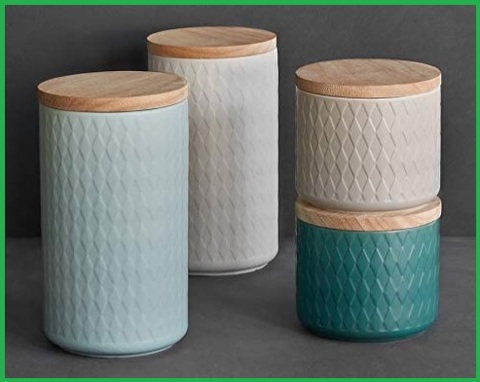 Contenitore In Ceramica Porta Dolci Natalizi