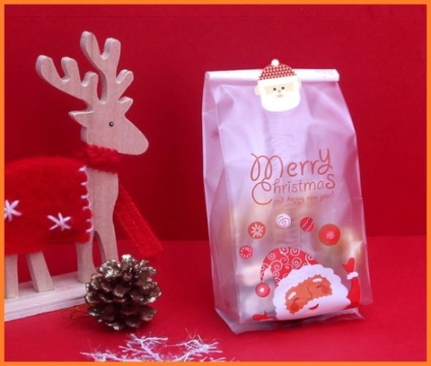 Bustine Contenitori Con Babbo Natale