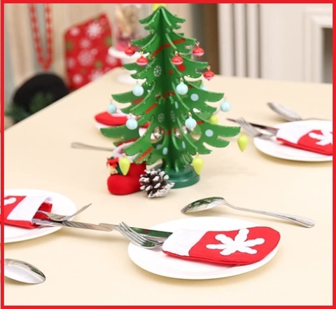 Calze Portaposate Natale 12 Pezzi