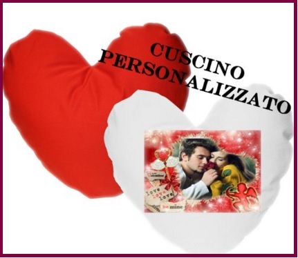 Cuscini san valentino con foto