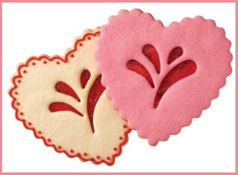 Biscotti a cuore san valentino | Grandi Sconti | Regali originali San Valentino