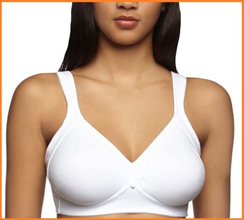 Reggiseno donna cotone bianco