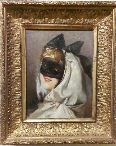 Dipinto a olio su tela firmato 'amorico'