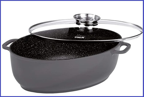 Rostiera con coperchio vetro