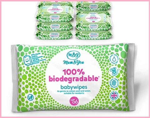 Salviette biodegradabili neonato