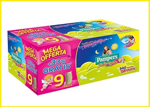 Salviette pampers sole luna