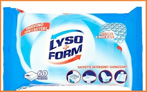 Salviette igienizzanti lysoform | Grandi Sconti | Salviette Umidificate, Detergenti, Disinfettanti,