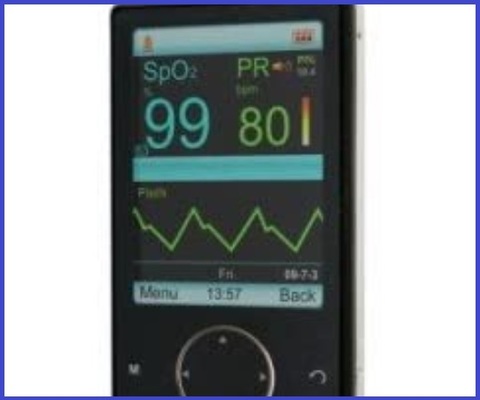 Saturimetro Con Allarme Display