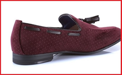 Mocassini uomo eleganti bordeaux