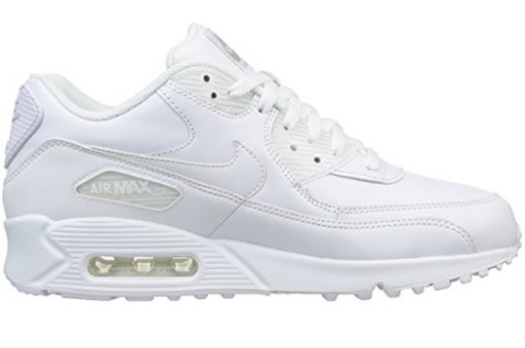 Nike air max 90 leather da uomo bianche