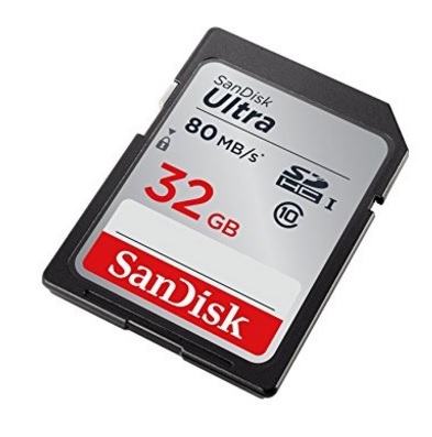Ultra sd sandisk 32 gb per fotocamere