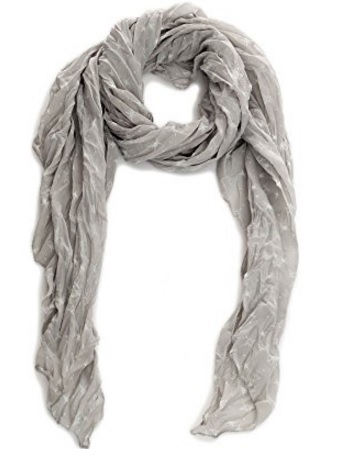 Sciarpa Pashmina Con Stelline Taglia Unica