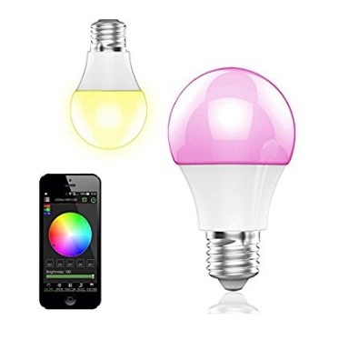 Lampadine led con controllo da smartphone app bluetooth