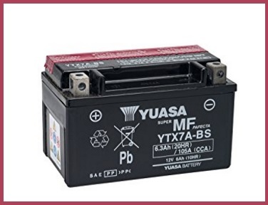 Batteria Ricambio Yuasa Per Moto