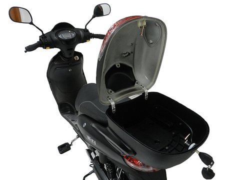 Scooter Elettrico Nero Con Pedalata Assistita