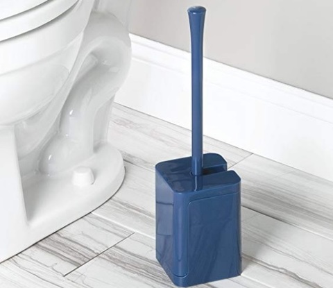 Scopino bagno blu