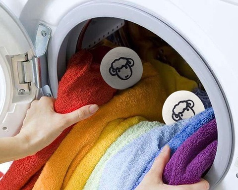 Palline di lana per lavatrice