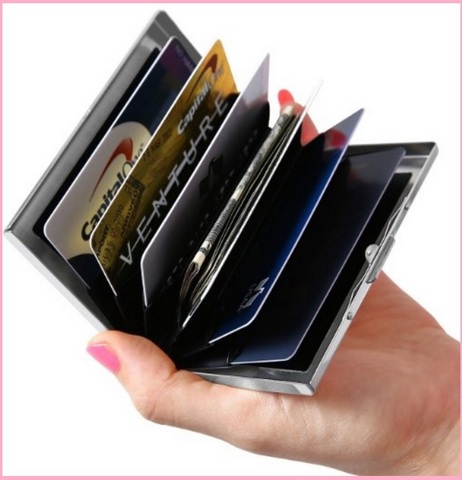 Porta Carte Di Credito Professionale E Unisex