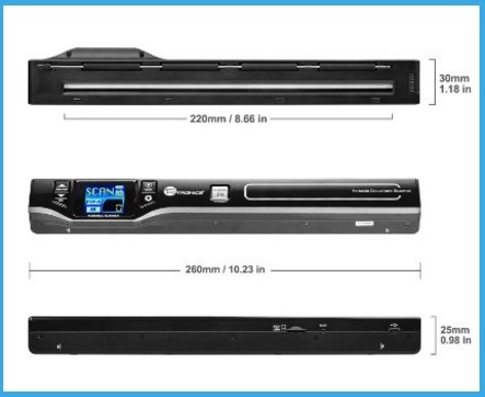 Scanner Portatile Con Display Tft