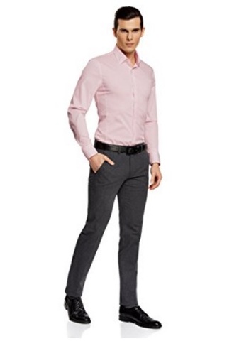 Camicia Uomo Basic Con Maniche Lunghe Oodji