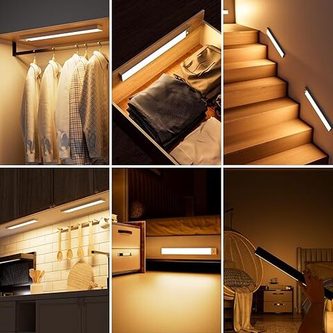 Illuminazione smart e senza fili: dimentica gli angoli bui con queste luci led ricaricabili con sensore di movimento