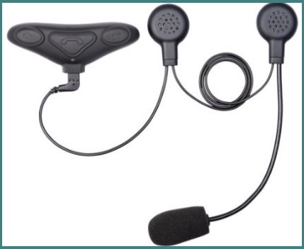 Cuffie Bluetooth Da Applicare Sul Casco Per La Moto