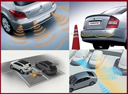 Sensori auto anteriori wireless