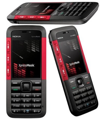 Nokia 5310 Xpressmusic Gprs + Lettore Mp3 + Radio Fm + Fotocamera 2mpix Blu Black Eu