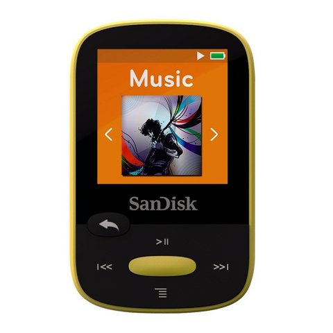 Sandisk Lettore Mp3 8gb Nero Con Display