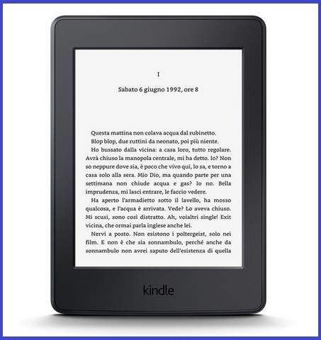 Leggere ebook con kindle paperwhite wi fi integrato