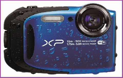 Fotocamera digitale fujifilm da 16 megapixel blu